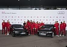 Der FC Bayern München übernahm insgesmat 50 Autos von Audi. Foto: Auto-Medienportal.Net/Audi